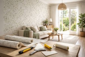 Guía práctica para poner papel pintado en casa sin errores